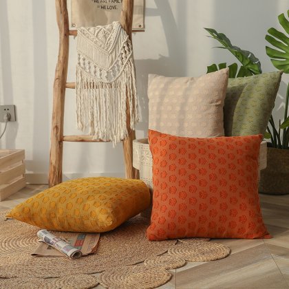 Wholesale Good Quality Customized Hot Sale Cotton Soft Flower Pillow Cover for Sleeping