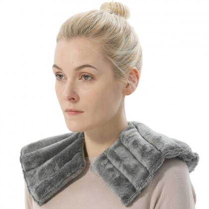 Bulk Order Health Care Products Neck And Shoulder Wrap Wheat Lavender And Flaxseed Bag Heating Pad Microwavable For Pain Relief Wholesale