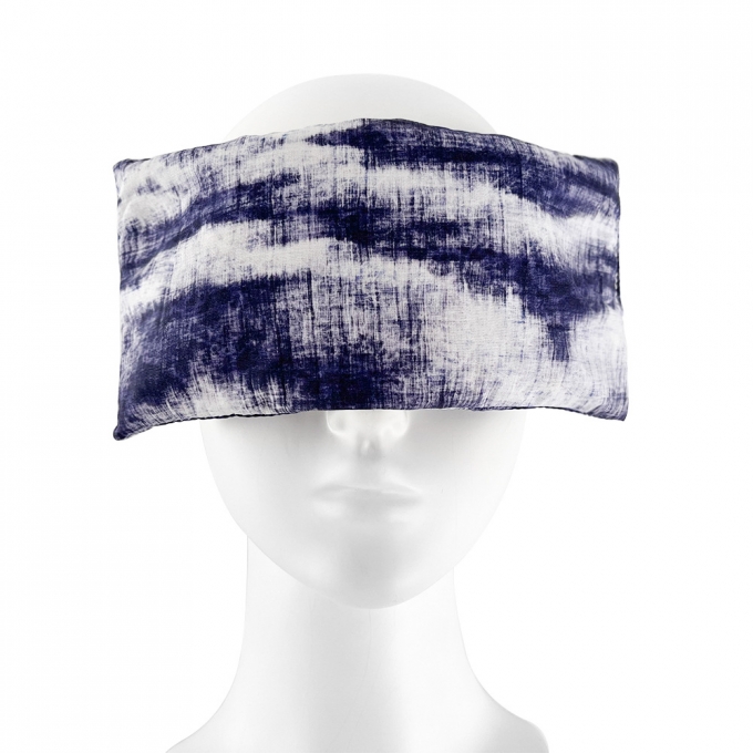 Removable Cotton Linen Postoperative Pain Care Microwavable Heated Flaxseed Lavender Scented Eye Cover For Hospital Purchasing Wholesale