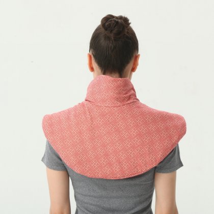 Washable portable calming heat microwave neck self weighted wireless wrap for back pain relief wholesale