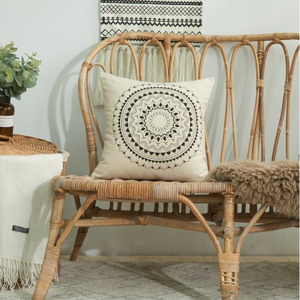 Wholesale Beige 10 oz 100% Cotton Canvas 18"* 18"inch Pillow Case
